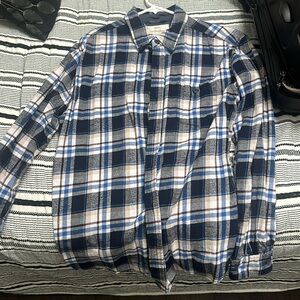 Size large button down flannel